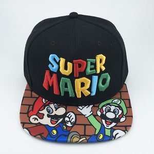 Super Mario Bros Snapback Baseball Cap